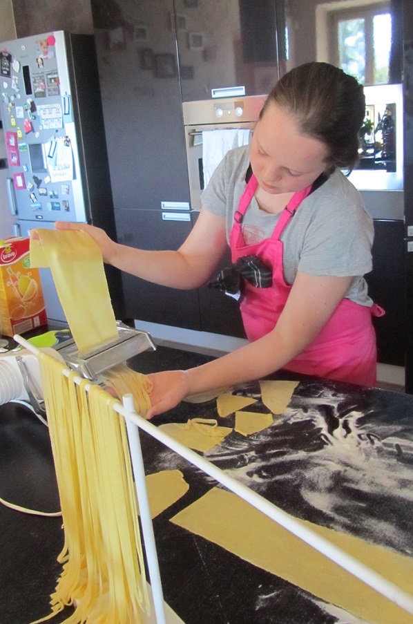 pasta making